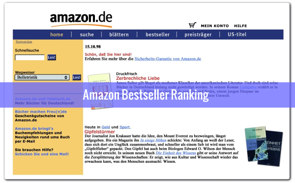 Amazon Bestseller Ranking